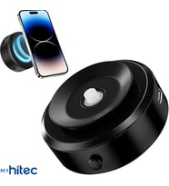 ScHitec X8Q Araç İçi Vakumlu Kilitli Type-C Şarjlı Telefon Tutucu (Siyah)