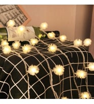 KİRPİ TOP LED IŞIK YILBAŞI AĞACI IŞIĞI NOEL LED IŞIK KİRPİ GÜN IŞIĞI LED IŞIK İP LED IŞIK MODLU 220V FİŞLİ