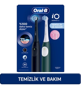Oral-B iO 2 2’li Şarjlı Diş Fırçası Seti