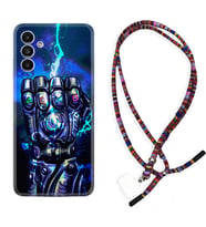 Samsung A23 A31 A32 A50 A51 A52 A53 A70 Kılıf Boyun Asklı Rasta Silikon Thunder Play 1760