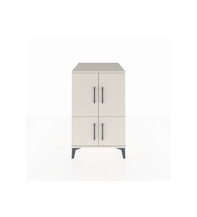 Kronos Komodin 2 Raflı 4 Kapaklı 60x59x96 Aytaşı-Aytaşı