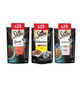 SHEBA Yetişkin Yaş Kedi Maması 84 Adet Mega Set