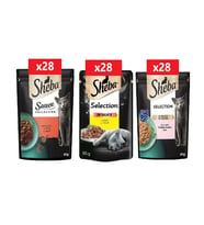 SHEBA Yetişkin Yaş Kedi Maması 84 Adet Mega Set