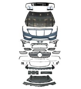 MERCEDES W218 MAKYAJLI CLS63 AMG UYUMLU BODY KIT 2011-2018(KAPUTLU)