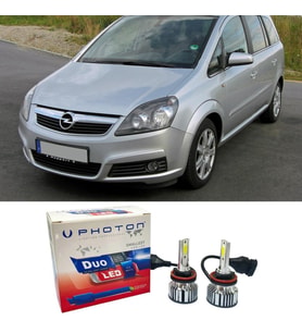 Opel Zafira B Led Xenon Kısa Far Ampulü H7 Duo Yeni Seri Beyaz 2005-2014