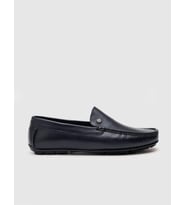 Hakiki Deri Lacivert Erkek Loafer