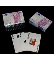 Euro Tasarımlı Gümüş İskambil Oyun Kartı Alk2812
