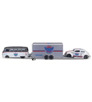 Nessiworld NessiWorld 1/64 Design Seri Yarış Takımı Römork ve Araç Set