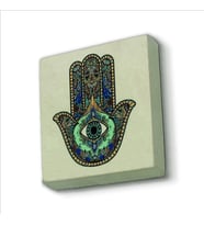 Fatıma’nın Eli Baskılı Doğaltaş  Magnet(KD-001)Buzdolabı Süsü