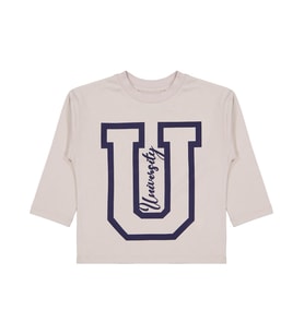 Civil Boys Unıversıty Baskılı 2-5 Yaş Sweatshirt - Bej