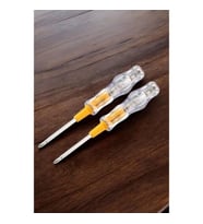 Mey İthalat® Kontrol Kalemi Nikel Kaplama Çift Başlıklı Test Cihazı