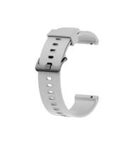 Samsung Galaxy Watch 42mm Uyumlu 20mm Kordon Silikon Tırtıllı Yumuşak Esnek KRD-46 Kayış