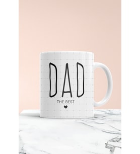 Dad The Best Baskılı Kupa Bardak