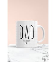 Dad The Best Baskılı Kupa Bardak