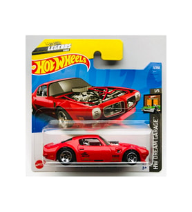 Hot Wheels 2022 Yeni 1970 Pontiac Firebird Red 1:64 Ölçek Hotwheels Marka 1/5