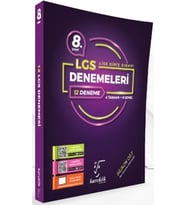 Karekök Yayınları Karekök Lgs 8. Sınıf 12 Deneme Seti (Çok Renkli)