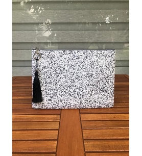 Gümüş Clutch Çanta