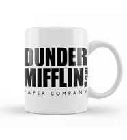 Dunder Mifflin World's Best Boss The Office Tv Show Kupa Bardak Porselen