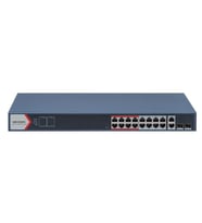 HIKVISION 16port PoE 230w 2-SFP 10/100 Yönetilebilir Switch DS-3E1318P-EI