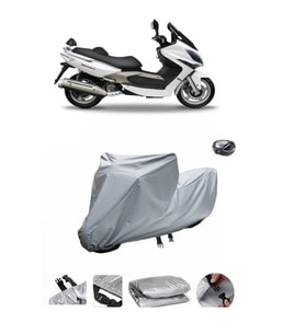 Kymco Xciting 250i  Su Geçirmez Motosiklet Brandası ARKA ÇANTA UYUMLU