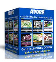 Adobe Grafik Tasarım Uzmanlığı Seti (6 Süper Kitap)