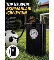 Çok Amaçlı Taşınabilir Ha Pompası Araç Bisiklet Top Lastik Şişirme Pompası