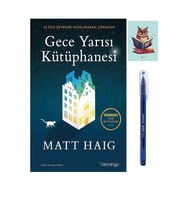 Gece Yarısı Kütüphanesi - Matt Haig 9786051981833 - Büro Mavi Tükenmez Kalem (Renksiz)