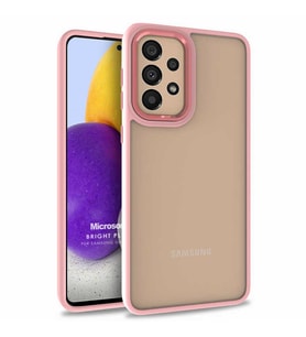 Microsonic Samsung Galaxy A72 Kılıf Bright Planet Rose Gold
