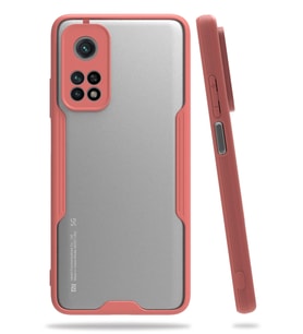 Pilelistore   Xiaomi Mi 10T Pro Kılıf Platin Silikon - Pembe