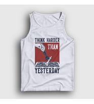 Presmono Unisex Beyaz Think Harder Chess Satranç Atlet 341733tt