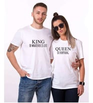 Tshirthane King Of Whatever Is Left Sevgili Kombinleri Tshirt Kombini (Tek Ürün Fiyatıdır.)