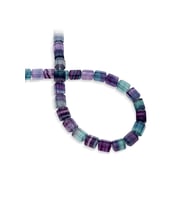 Florit Doğal Taş Kapsül Kesim 10x8mm Dizi
