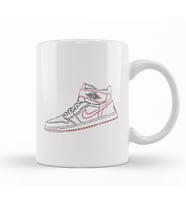 Nike Air Jordan 1 Kupa Bardak Porselen