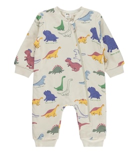 Civil Baby Dino Baskılı Erkek 12-24 Ay Uyku Tulumu - Bej