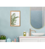 BK Home Banyo Dekoratif Retro Ahşap Tablo-11