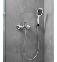 Northcity Siyah Duş Seti - El Duşu Başlığı Spiral Hortum Dayanıklı Banyo Aksesuarı
