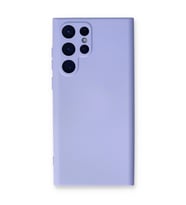 Samsung Galaxy S24 Ultra Kılıf Nano İçi Kadife Silikon - Lila