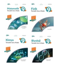 PALME YAYINEVİ 9.SINIF JOKER MATEMATİK - FİZİK - KİMYA - BİYOLOJİ TEMATİK SORU BANKASI