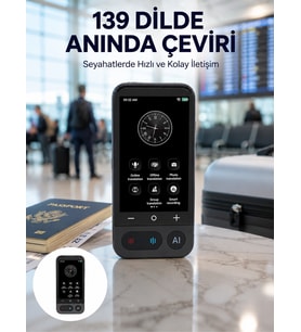 Fotoğraf Tanıma ve Konuşma Çevirili Akıllı Tercüman Yeni Nesil