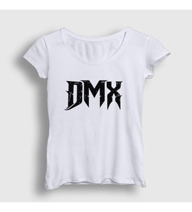 Presmono Kadın Beyaz Logo Dmx T-Shirt 225239tt (Beyaz)