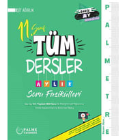 Palme Yayınları 11. Sınıf Tüm Dersler Eşit Ağırlık Aylık Soru Fasikülleri