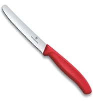 6.7831.C1 Swiss Classic 11cm Tırtıklı Domates Bıçağı, Kırmızı