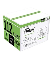 Sleepy Bebek Bezi Natural Beden:7 (20-30Kg) XX Large 112 Adet (4PK*28)