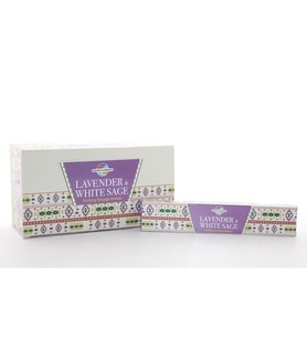 Periboia Hem Sacred Elements Lavender White Sage Masala Aromalı Çubuk Tütsü (Çok Renkli)