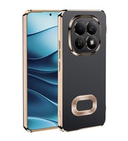 Xiaomi Redmi Note 15 Pro 4G Kılıf Kamera Korumalı Logo Gösteren Şeffaf Kapak