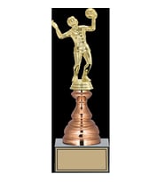 ODAK KUPA - Figürlü Kupalar - Voleybol Kadın Figürlü Kupalar FG-024 C - 30 cm