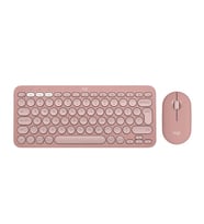 Logıtech Pebble 2 Sessiz Kablosuz Türkçe Q Klavye Ve Mouse Pembe 920-012247