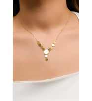 PULLU KOLYE 14 AYAR A052290