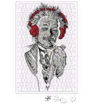 Albert Einstein Müzik Puzzle 240 Parça Yapboz