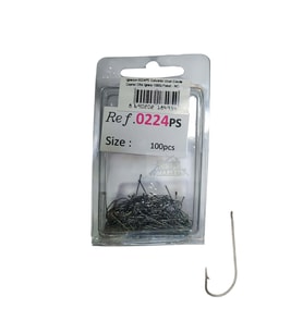 İğnesan 0224PS Galvaniz Uzun Gövde Çapraz Olta İğnesi 100lü Paket